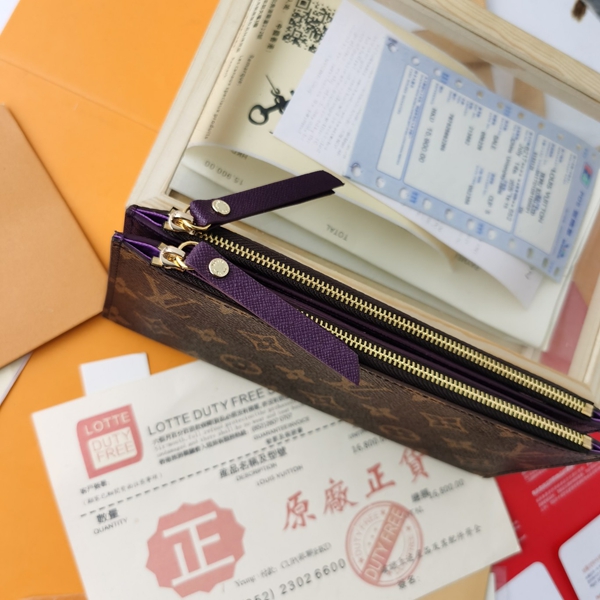 LVコピーウォレット背面デザイン